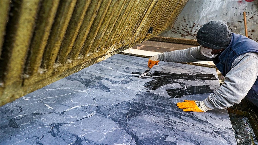 Türkiye’nin işlenmiş doğal taş ihracatı 1 milyar doları aştı