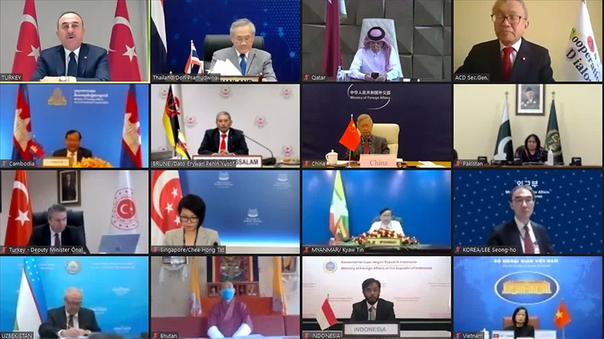 Asya İşbirliği Diyaloğu 17. Dışişleri Bakanları Toplantısı’nda Ankara Bildirisi kabul edildi