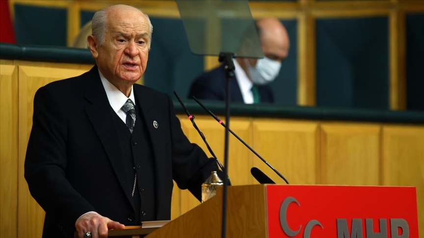 MHP Genel Başkanı Bahçeli: Son zamanlardaki saldırılarla ülkücü hareket arasında bağ kurmak zorlama bir isnattır