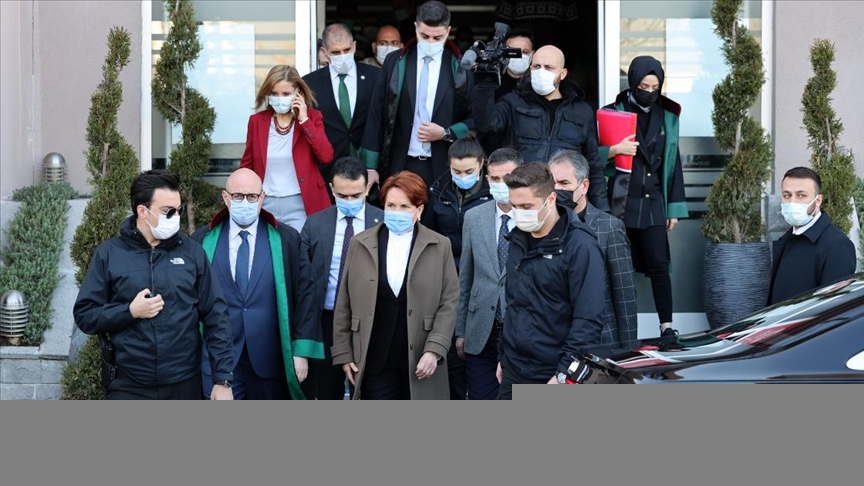 İYİ Parti Genel Başkanı Akşener, Antalya’da yargılandığı dava kapsamında talimatla ifade verdi