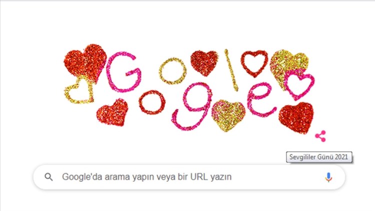 Google’dan Sevgililer Günü’ne özel doodle