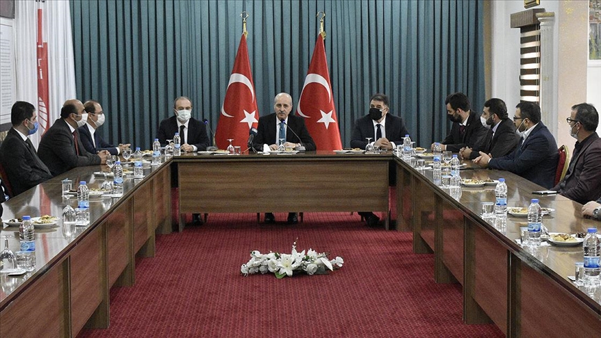 AK Parti Genel Başkanvekili Kurtulmuş Bayburt’ta STK temsilcileri ile buluştu