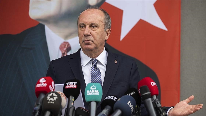 Muharrem İnce gün içinde CHP üyeliğinden istifa edeceğini açıkladı