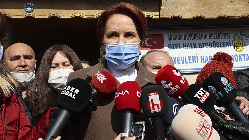 İYİ Parti Genel Başkanı Akşener: Sorumluluk siyasi irade olarak o talimatı veren Sayın Erdoğan’dadır