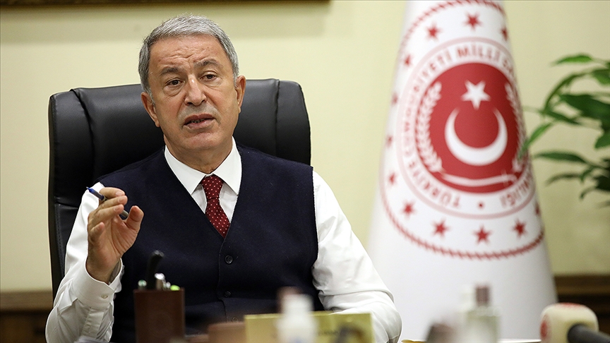Milli Savunma Bakanı Akar: Yunan komşularımız uzlaşmaz ve kışkırtıcı tutumlarından bir an önce vazgeçmeli