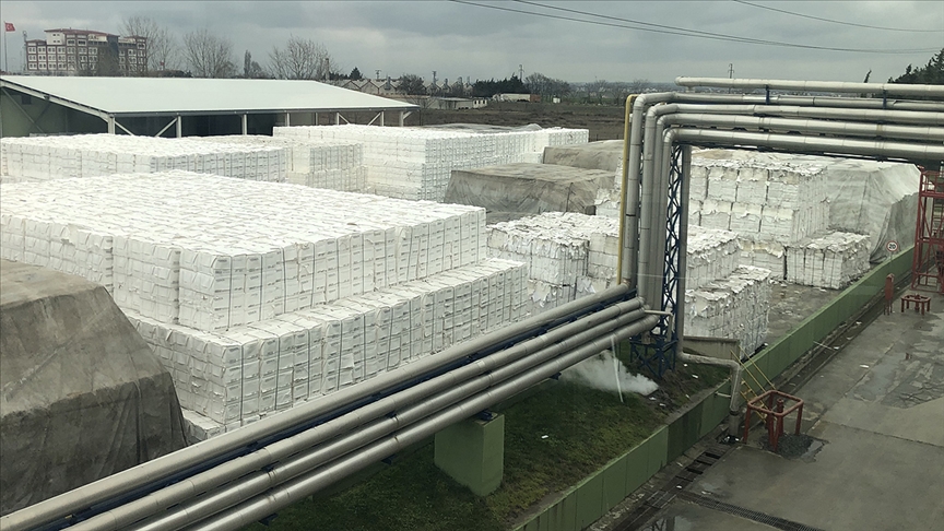 Tekirdağ’dan 80 ülkeye temizlik kağıdı ihracatı yapılıyor
