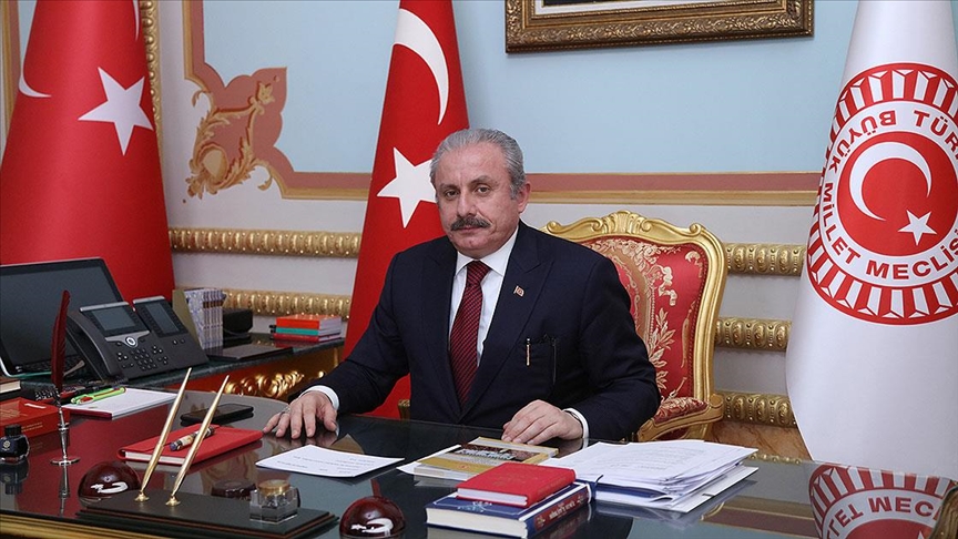 TBMM Başkanı Şentop, Konya’da düşen uçağın şehit olan pilotu için baş sağlığı diledi