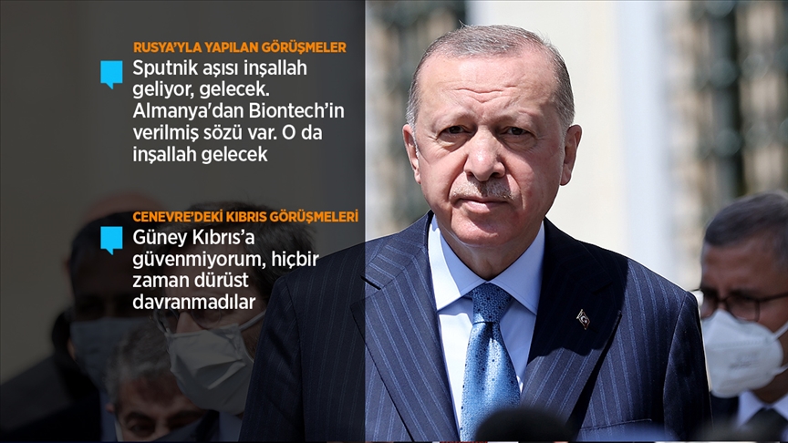 Cumhurbaşkanı Erdoğan: Aşı tedariğinde sıkıntı yaşamayacağız