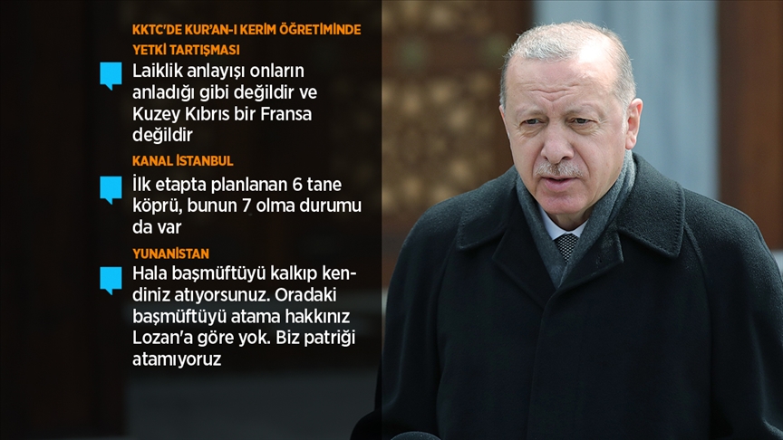 Cumhurbaşkanı Erdoğan: Dışişleri Bakanımız Dendias’ın tutumu karşısında haddini bildirdi