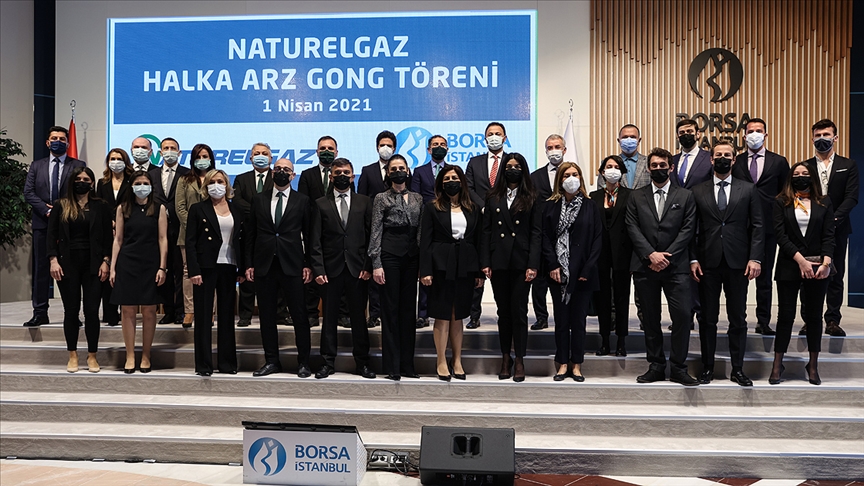 Borsada gong Naturelgaz için çaldı