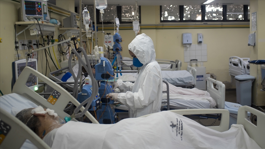 Brezilya’da son 24 saatte 2 bin 371 kişi Kovid-19’dan hayatını kaybetti