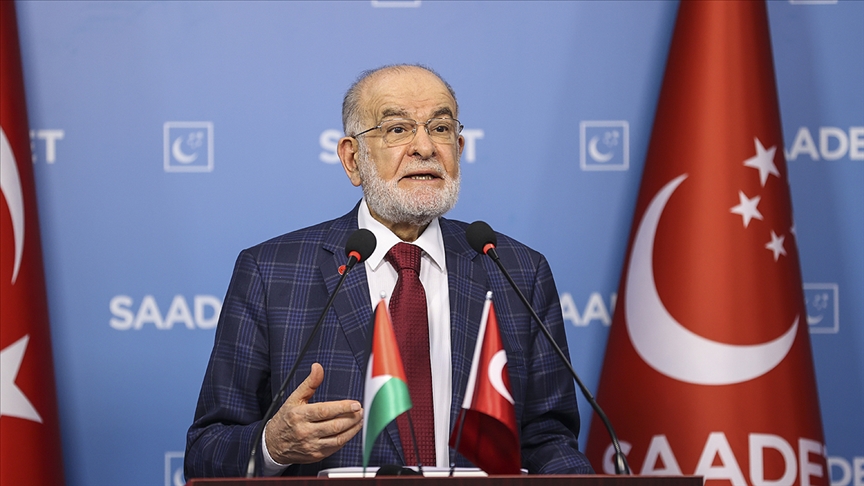 Saadet Partisi Genel Başkanı Karamollaoğlu’dan İsrail’in Mescid-i Aksa’ya yönelik saldırılarına tepki
