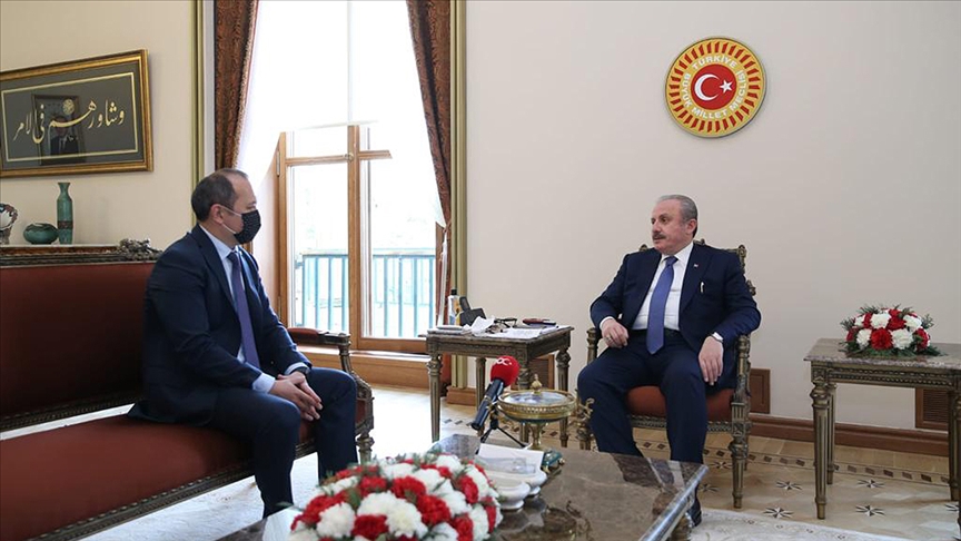 TBMM Başkanı Şentop: Kırgızistan ve Tacikistan arasındaki sorunların kalıcı çözümü için adımlar atılması temennimiz