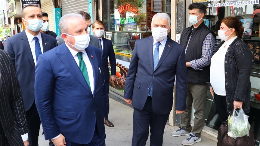 TBMM Başkanı Şentop, Tekirdağ’da incelemelerde bulundu