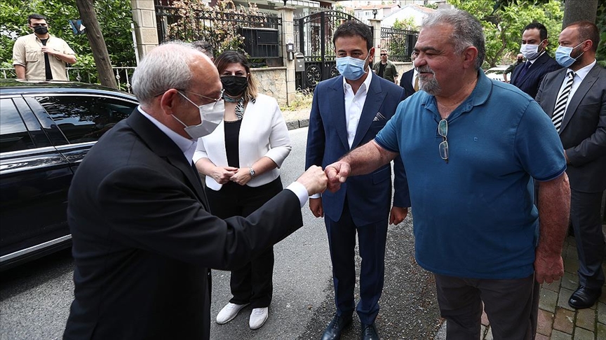 CHP Genel Başkanı Kılıçdaroğlu’ndan Özal ailesine ziyaret