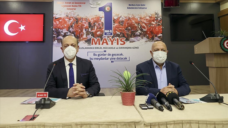 Çalışma ve Sosyal Güvenlik Bakanı Bilgin Türk-İş’i ziyaret etti