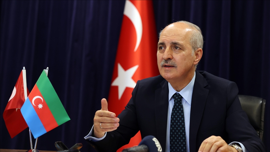 AK Parti Genel Başkanvekili Kurtulmuş, Yeni Azerbaycan Partisi ile düzenlenen çevrim içi konferansta konuştu