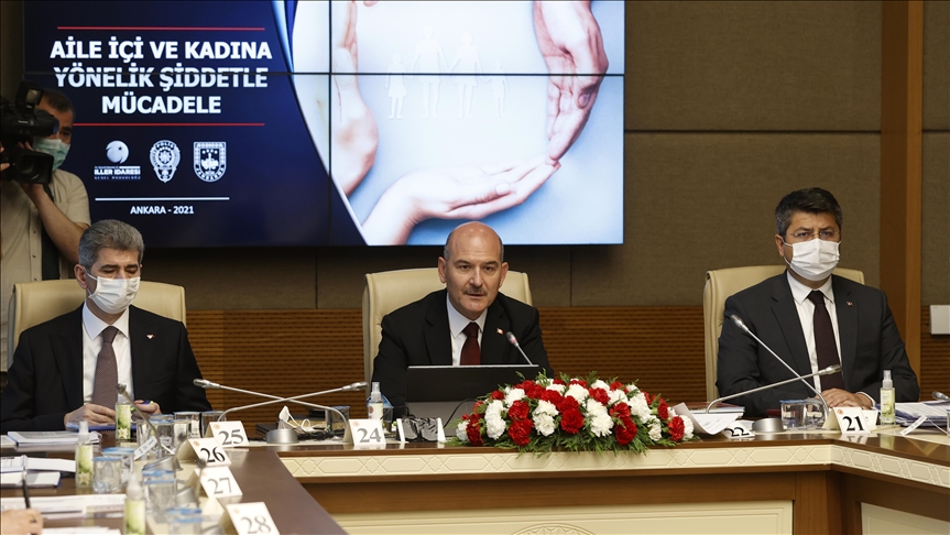 İçişleri Bakanı Soylu, Meclis’te, aile içi ve kadına yönelik şiddetle mücadeleyi anlattı