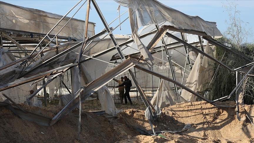 İsrail saldırıları, Gazze’de tarım sektörüne yaklaşık 2 milyon dolar zarar verdi