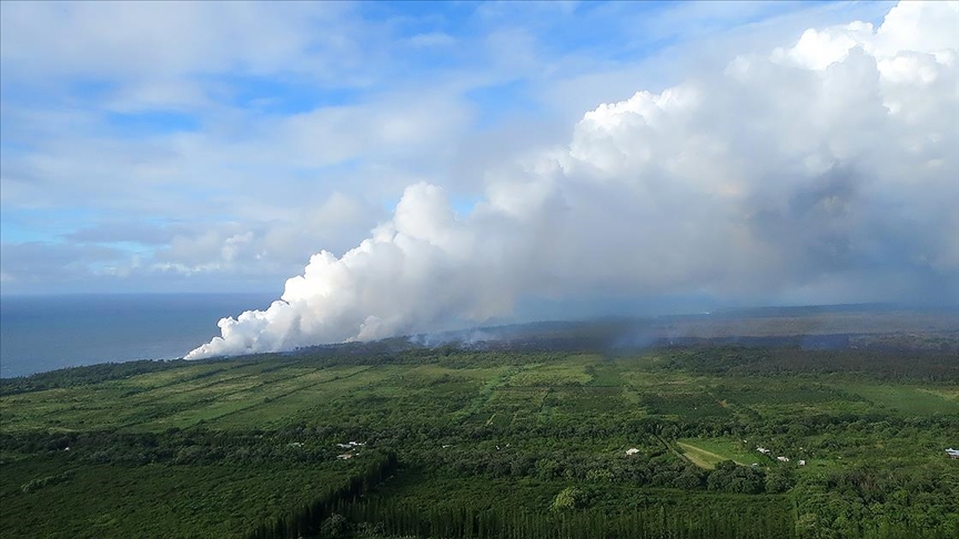 Hawaii’deki Kilauea Yanardağı’nda aylardır süren patlamalar durdu