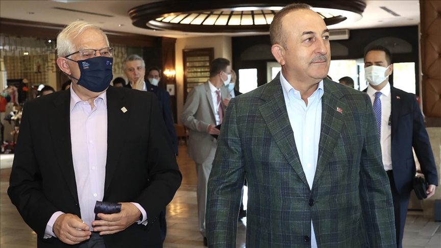Dışişleri Bakanı Çavuşoğlu, AB Yüksek Temsilcisi Borell ile görüştü