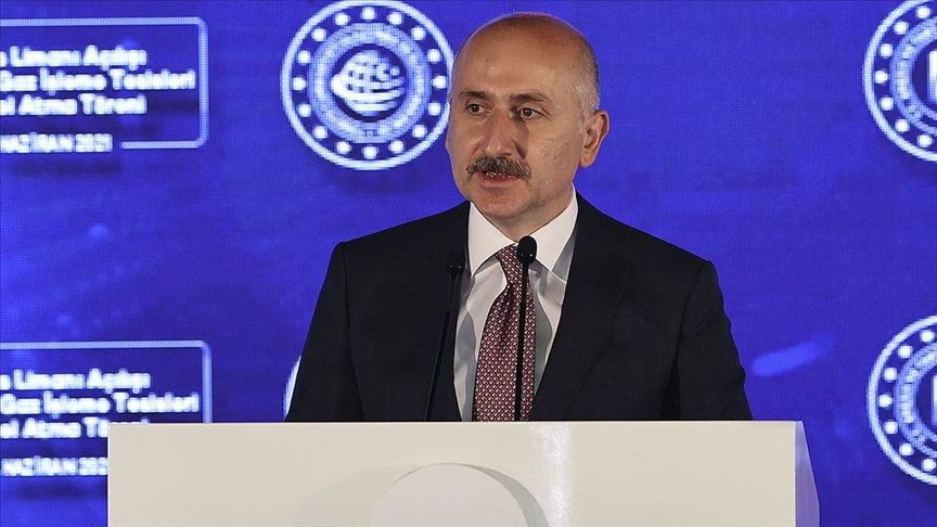 Bakan Karaismailoğlu: Filyos Limanı şimdiden doğal gaz sevkiyatının ve ticaretinin merkezi olma konumunu kazandı