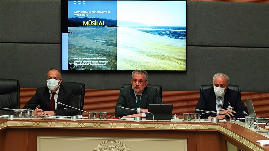 TBMM Çevre Komisyonu, Marmara Denizi’ndeki müsilajı görüştü