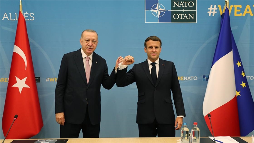 Macron’dan Erdoğan ile görüşmesine ilişkin açıklama: ‘Yatıştırıcı bir iklimde’ gerçekleşti