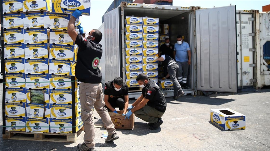 Mersin Limanı’ndaki operasyonda 150 kilo daha kokain ele geçirildi, uyuşturucu miktarı 1 ton 300 kilograma çıktı
