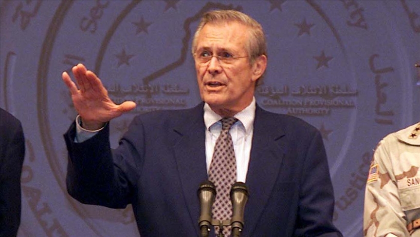 Afganistan ve Irak’ın işgalinde önemli rol oynayan ABD’li eski bakan Rumsfeld öldü
