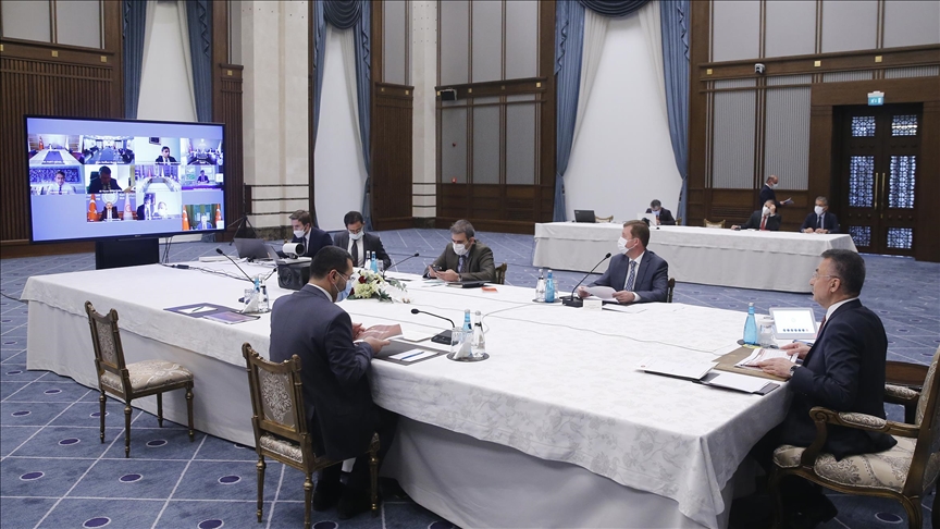 Cumhurbaşkanı Yardımcısı Oktay başkanlığında, öncelikli yasal düzenleme konularına ilişkin toplantı yapıldı