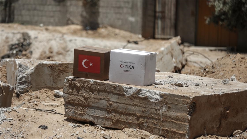 TİKA’nın Gazze Şeridi’ne yardımları sürüyor