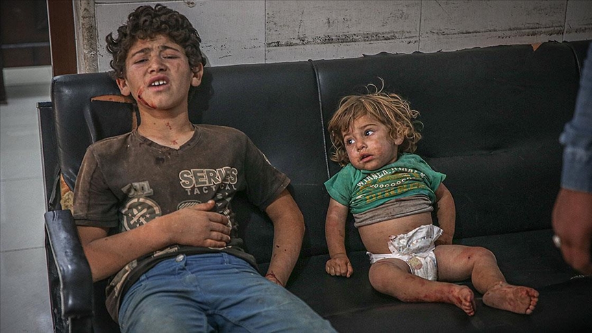 Rusya’ya ait savaş uçaklarının İdlib’e düzenlediği hava saldırılarında 3 sivil yaralandı