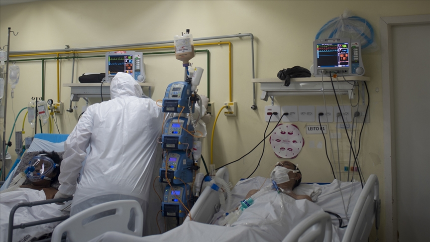 Brezilya’da son 24 saatte 2 bin 378 kişi Kovid-19’dan hayatını kaybetti