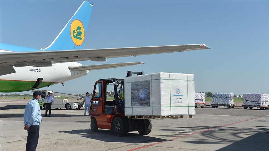 Özbekistan, Kovid-19’a karşı Çin’de üretilen ‘ZF2001’ aşısından 2 milyon doz daha teslim aldı