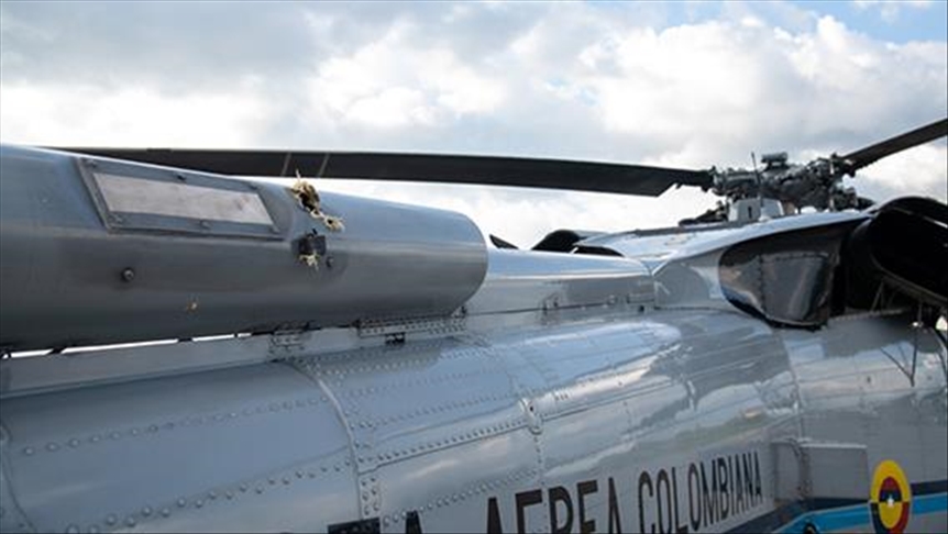 Kolombiya Devlet Başkanı Ivan Duque’nin içinde bulunduğu helikoptere ateş açıldı