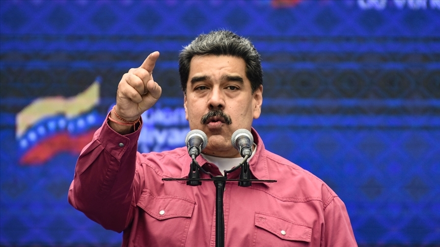 Venezuela Devlet Başkanı Maduro, Kolombiya’daki gösteriler nedeniyle uluslararası toplumu eleştirdi