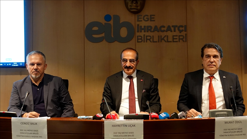 Ege Yaş Meyve Sebze İhracatçıları Birliği 2021’de rekor ihracat bekliyor