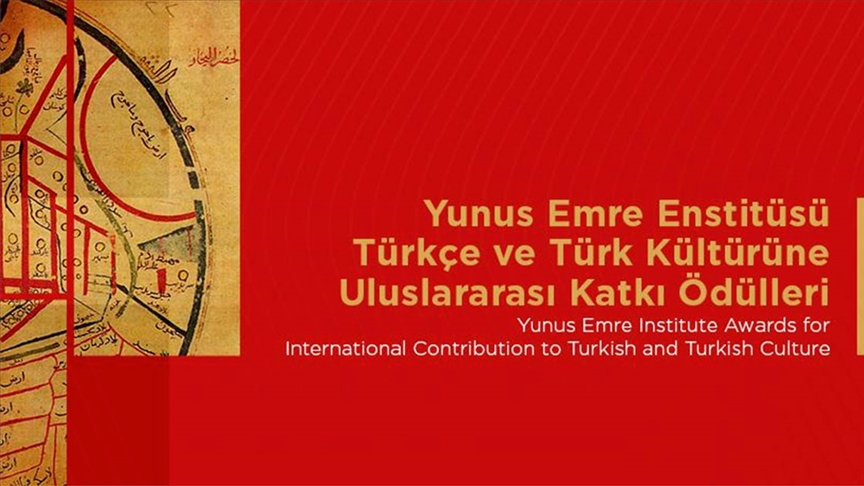 Yunus Emre Enstitüsü ‘Türkçe ve Türk Kültürüne Uluslararası Katkı Ödülleri’ verecek
