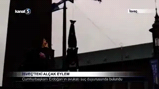 İsveç’teki Alçak Eylem