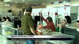 DEVA Partisi’nde İstifa