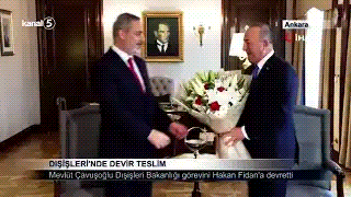 Dışişleri’nde Devir Teslim