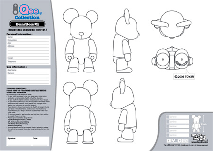 .VINYL TOYS TEMPLATES.