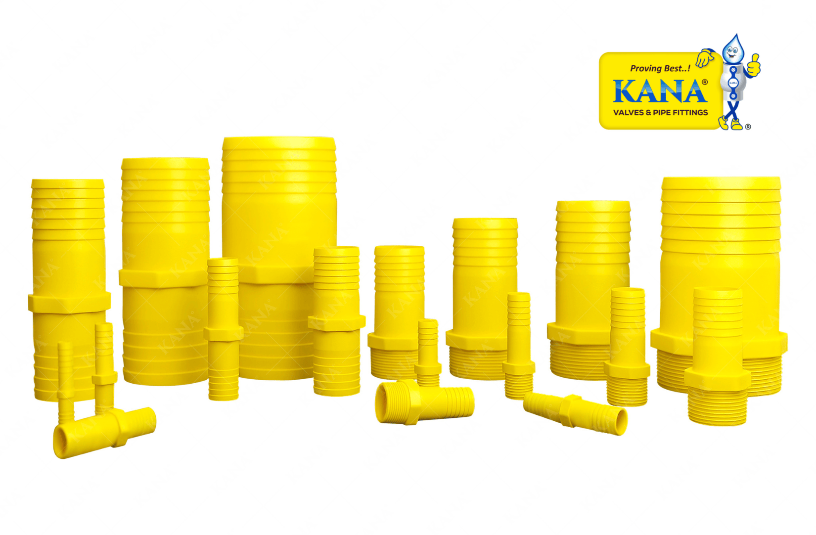 PP Fittings (Blue Fittings) - Hose Fittings