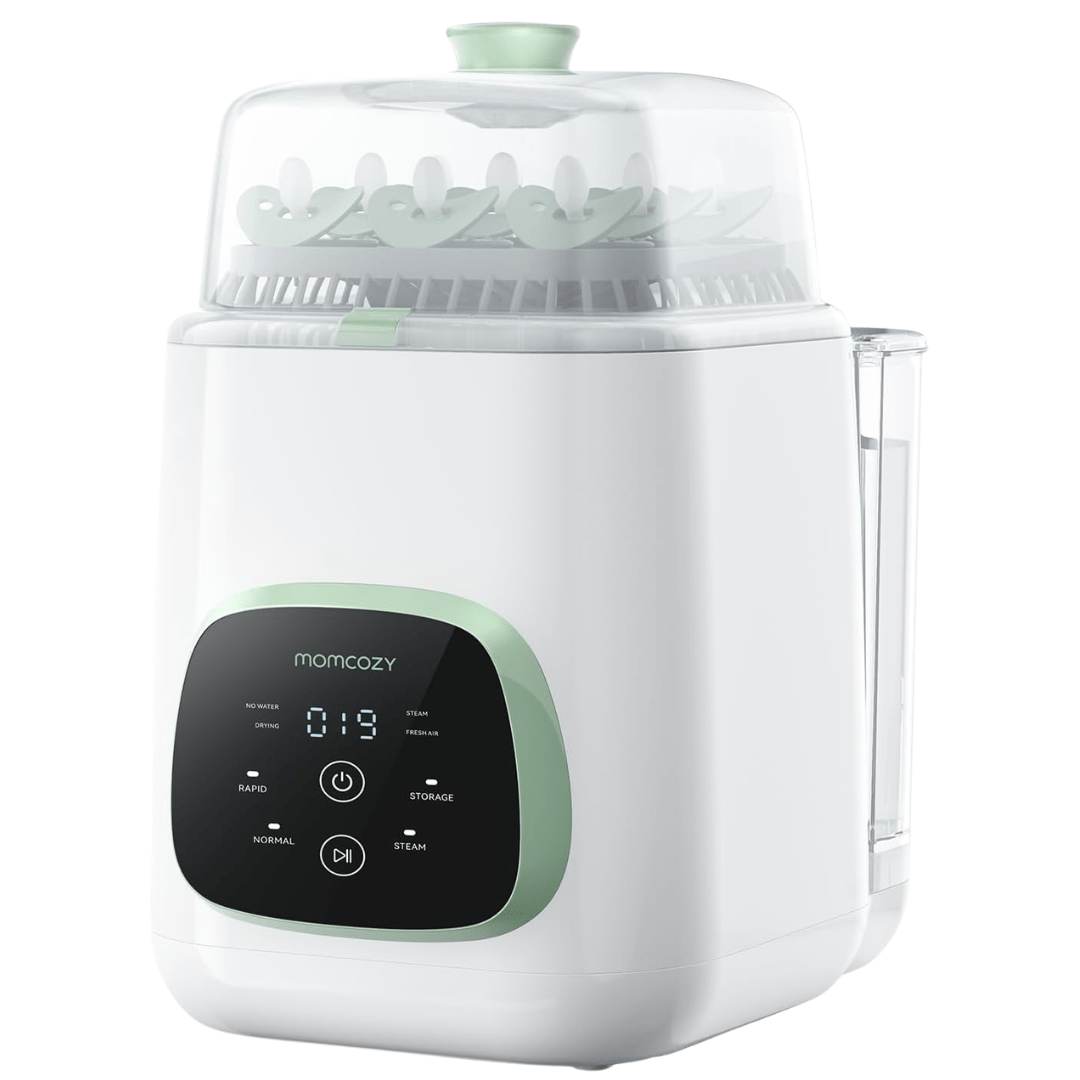 Momcozy KleanPal Pro All-in-One Bottle Washer, Sterilizer & Dryer - White
