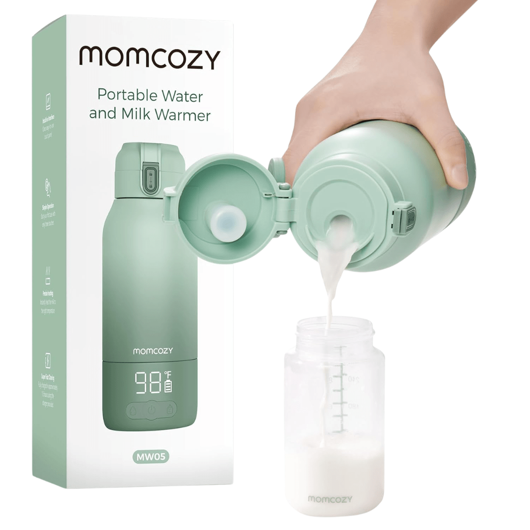 Momcozy Portable Bottle Warmer for Breast Milk, Baby Travel Essentials