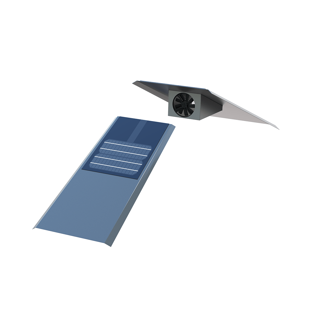 RS-Pro-Metal low profile solar metal roof vent