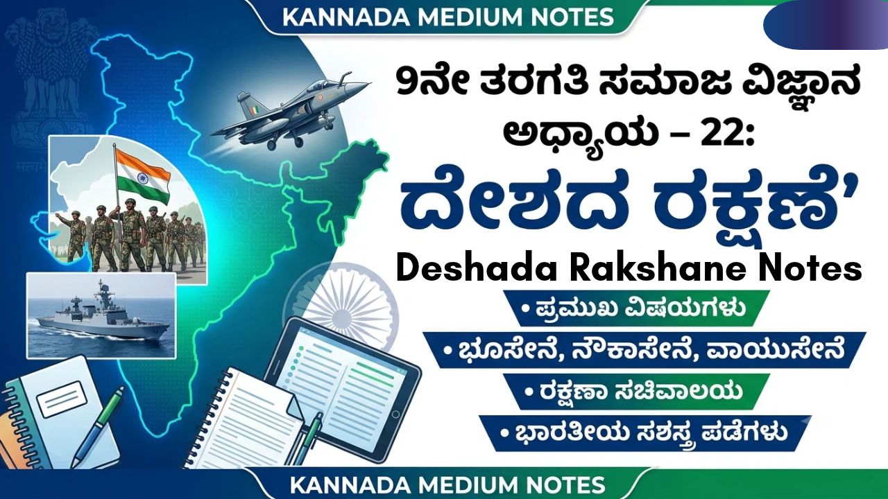 Social Science Deshada Rakshane Notes