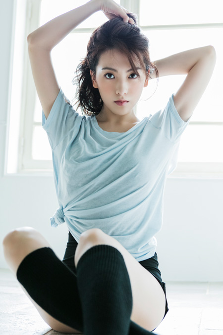 女優の知英！自然なセクシー美発散！初ミュージカル「スウィート