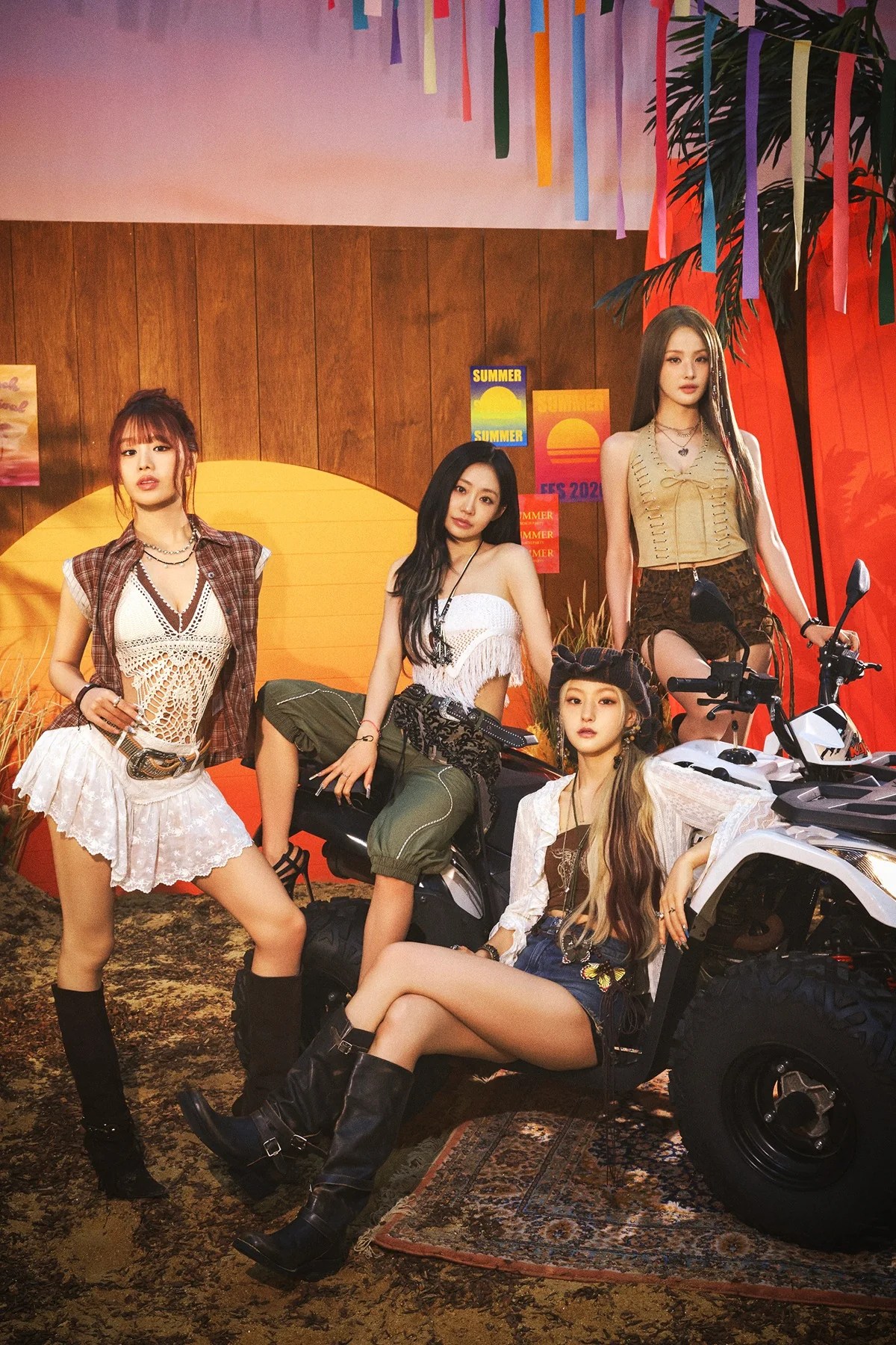 韓国のサマークイーン！K-POPガールズアイドルグループ KISS OF LIFE